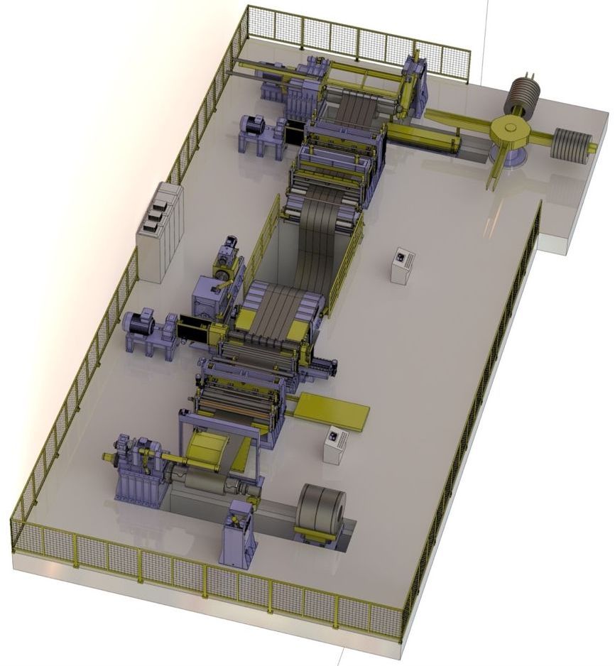 slitting lines for metal coils Ilebo